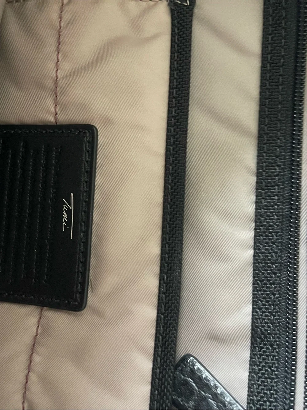 TUMI Black Leather Women’s Laptop/Brief Bag - Classic Travel Duffel